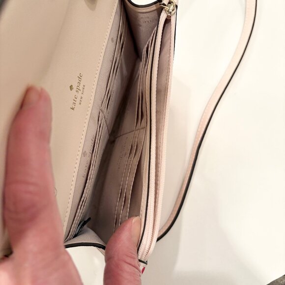 Kate Spade Perry Floral crossbody bag, Fresh Peach multicolor - Picture 3 of 5